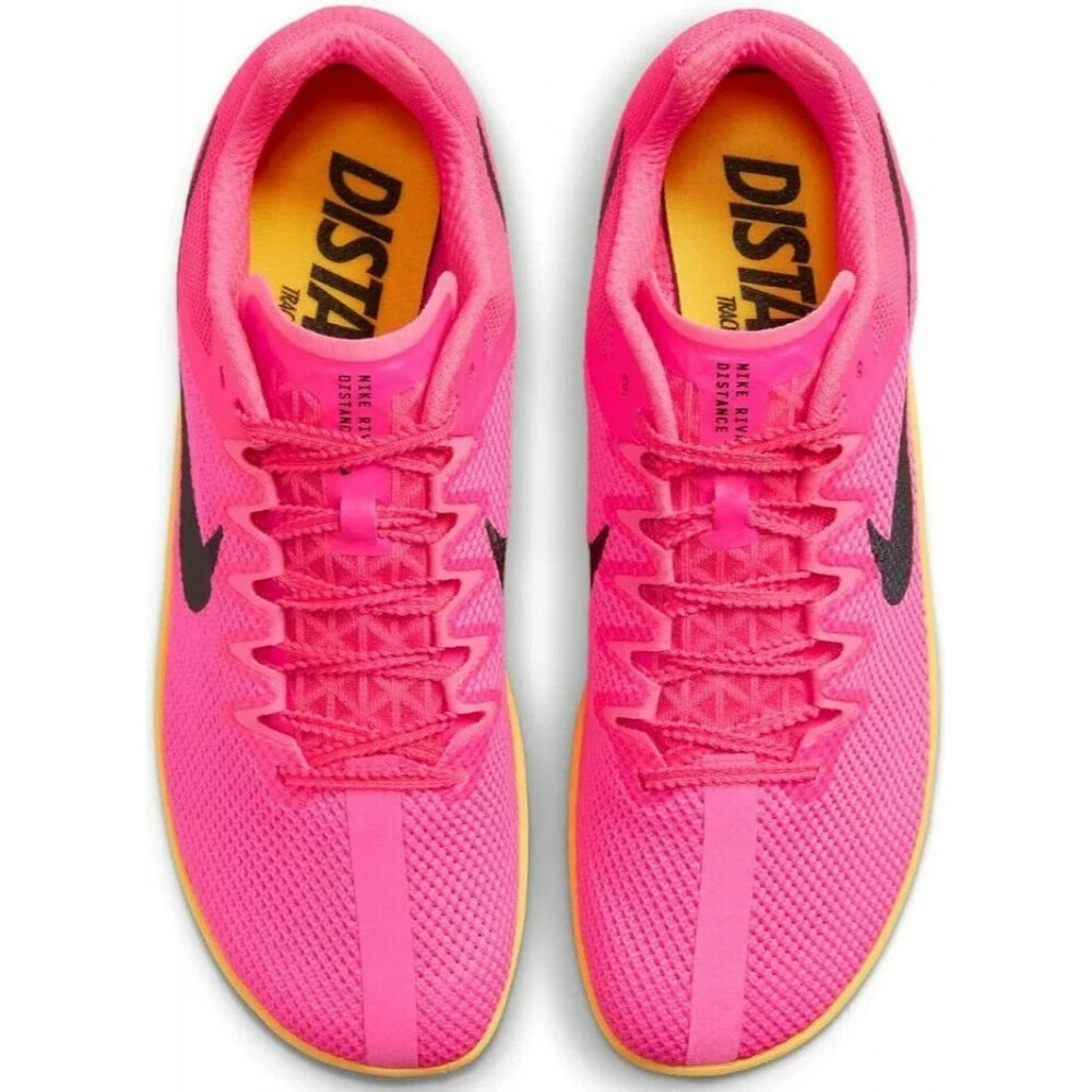Nike Zoom Rival Track shoes Spikes Hyper Pink Orange DC8725-600 Men's Size 11.5